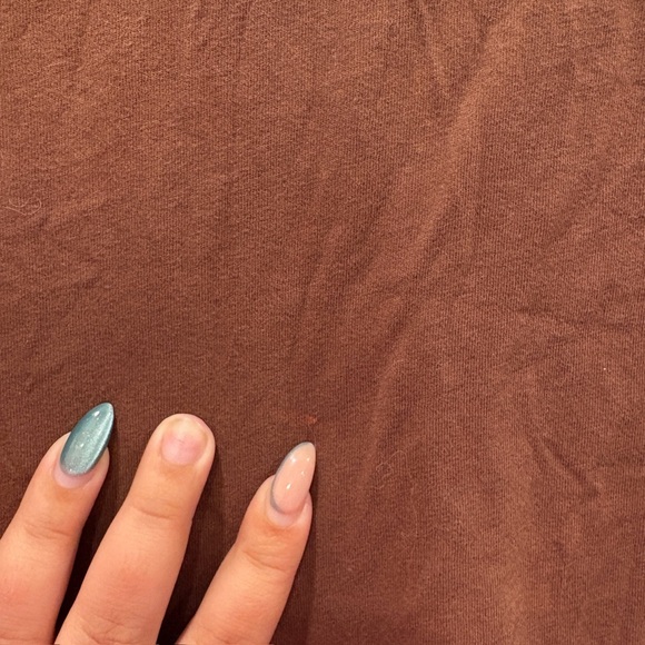 Hollister Carmel Beach Volleyball Cropped Graphic Tee Brown Womens Small - Picture 7 of 8